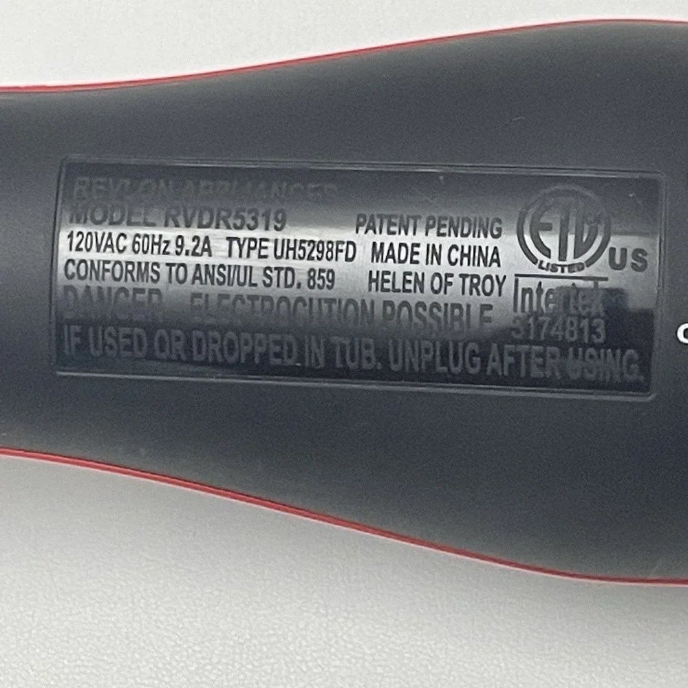 Revlon One-Step Blowout Curl Curling Iron Wand Ceramic Hair Curler Vented Barrel